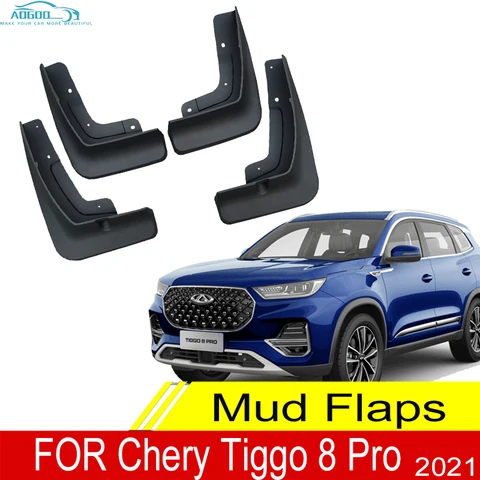 Modderflap voor Chery Tiggo 8 Pro 2023 2022 2021 Max voorzijde Fender Guard Splash Mudguards Auto -accessoires