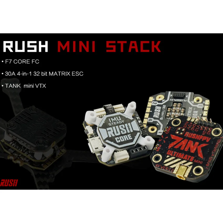Радиоуправляемый мини-танк Rush F7 30A ESC 20*20 | Игрушки и хобби