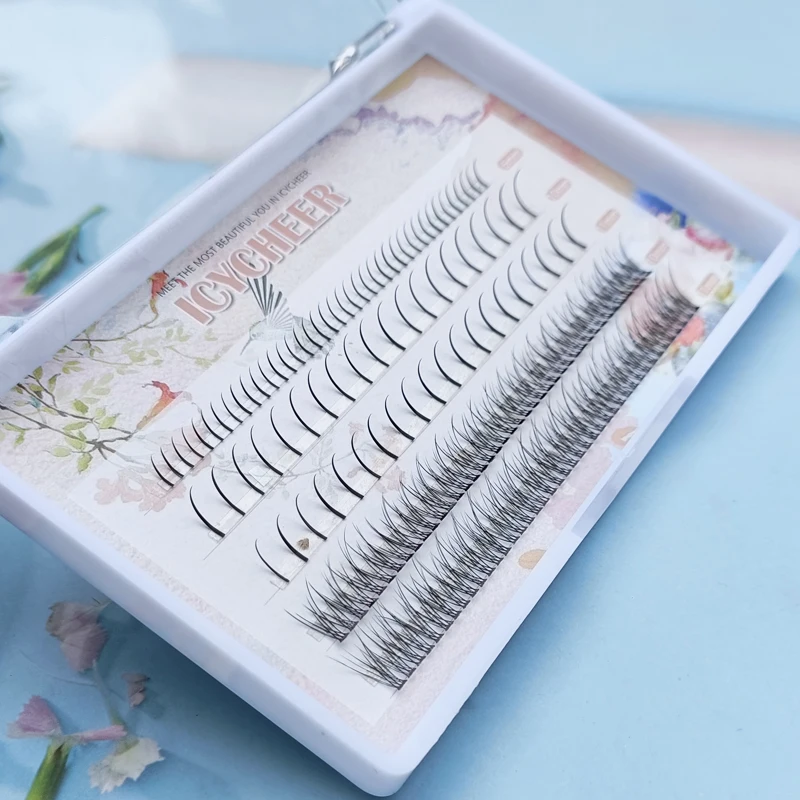 Верхние и нижние накладные ресницы волшебный рыбий хвост как кукла сексуальные