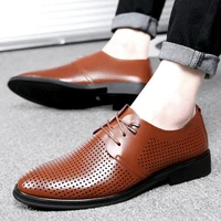 tenis masculino men loafers shoes 2021 fashion boat footwear man brand leather moccasins summer hollow comfy casual shoes