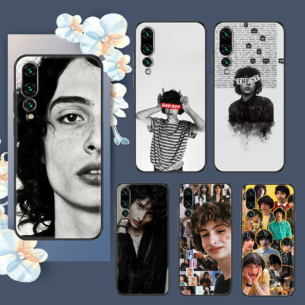 Увлажняющим эффектом марки The Finn Wolfhard очень странные дела чехол для телефона для Huawei P Mate P10 P20 P30 P40 10 20 Смарт Z Pro Lite 2019 Черный Модный чехол с при...