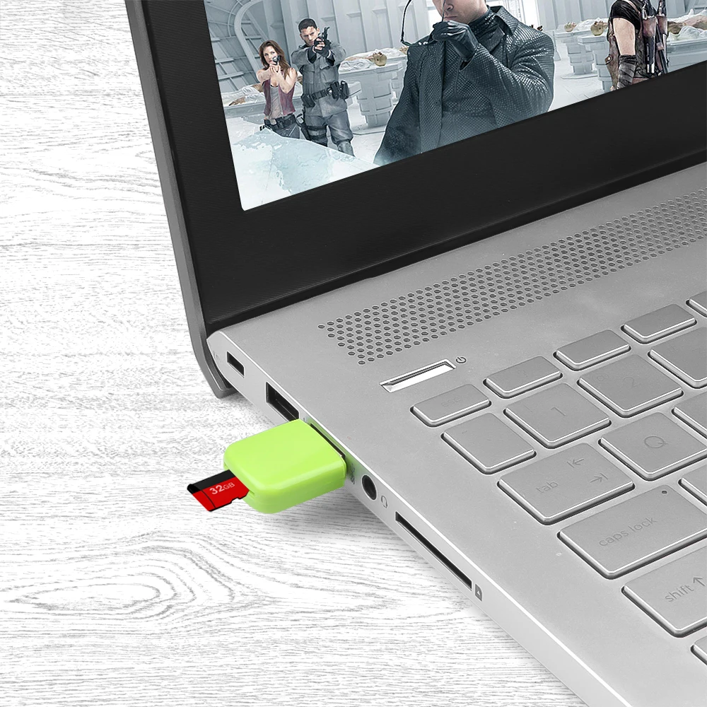 Портативный USB 2 0 кардридер Micro SD флэш памяти TF высокоскоростной Transflash адаптер