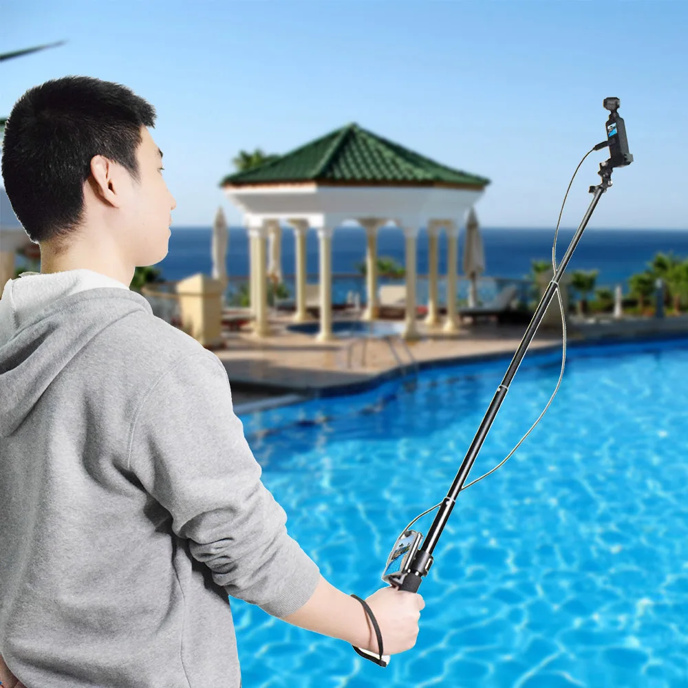 Для DJI OSMO Карманный удлинитель шест палка для селфи Ручной Стабилизатор с