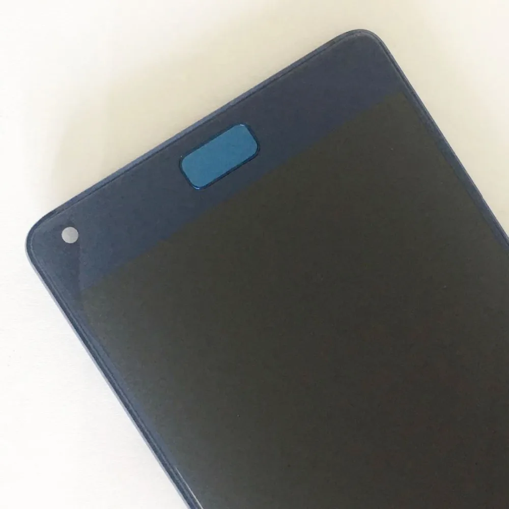 6," для Elephone S8 ЖК-дисплей с сенсорным экраном, сенсором, дигитайзером в сборе с рамкой, черный, синий цвет с комплектами