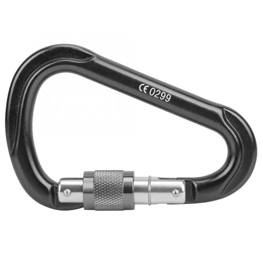 Карабин KN-24-7-7 на открытом воздухе D-Форма брелок для ключей брелок-карабин