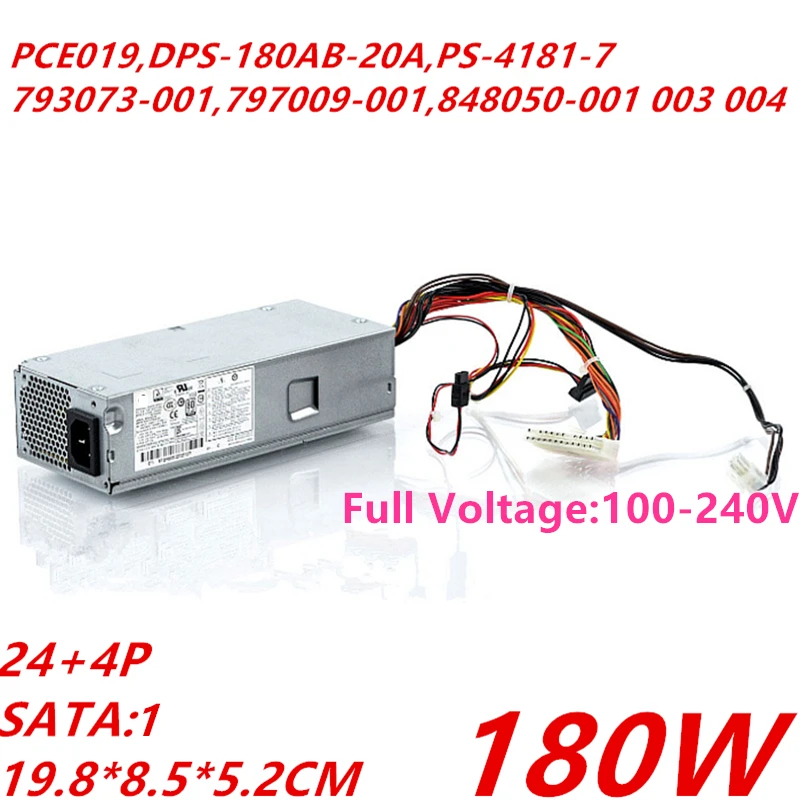 

New Original PSU For HP S5 S5-1333 1523 1537 180W Power Supply PCE019 DPS-180AB-20 A PS-4181-7 793073-001 797009-001 848050-001
