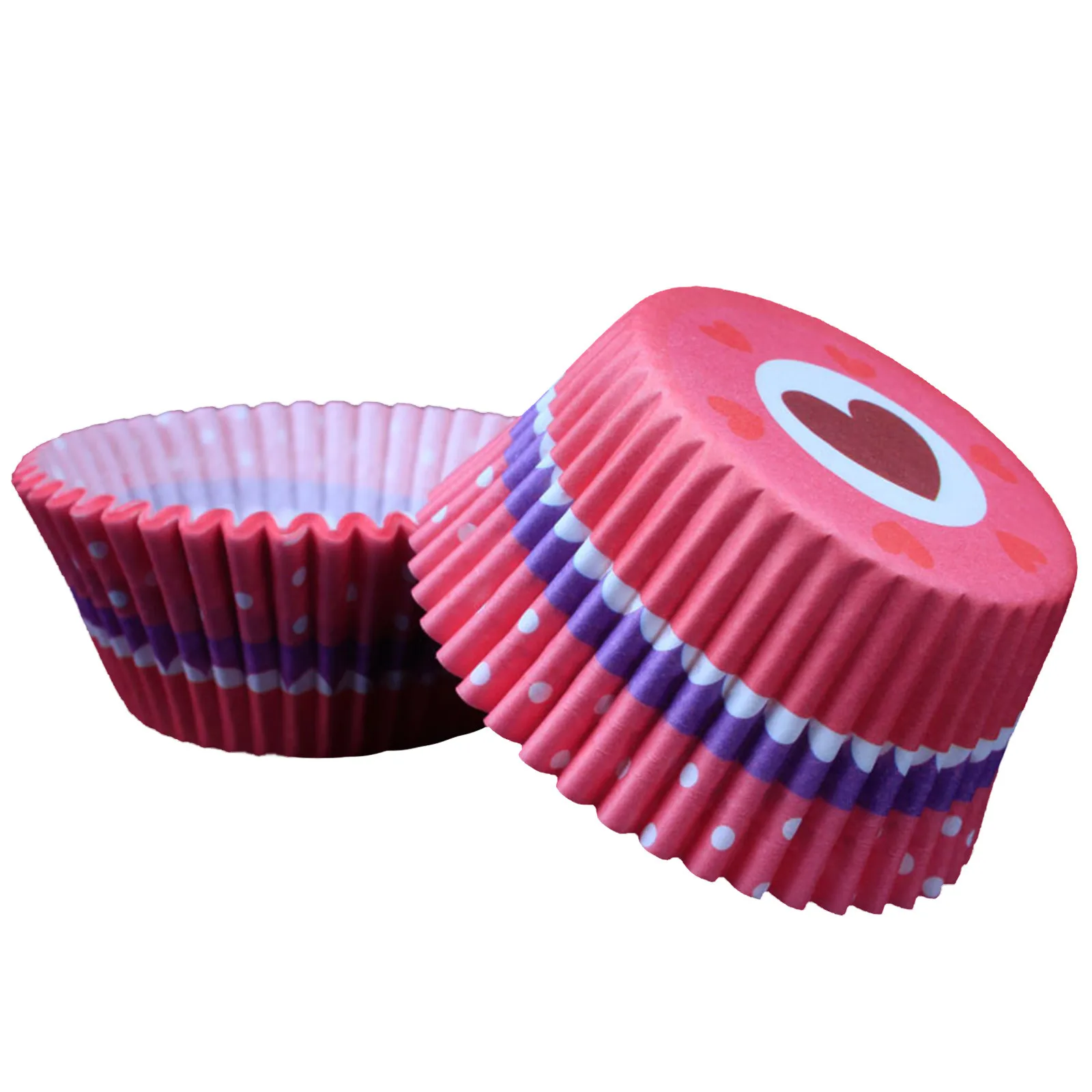

High-resistance Cupcake Cup Baking Utensils Thick High Temperature Resistant Rainbow Paper Cake Budding Pvc Paper Cup#50#50