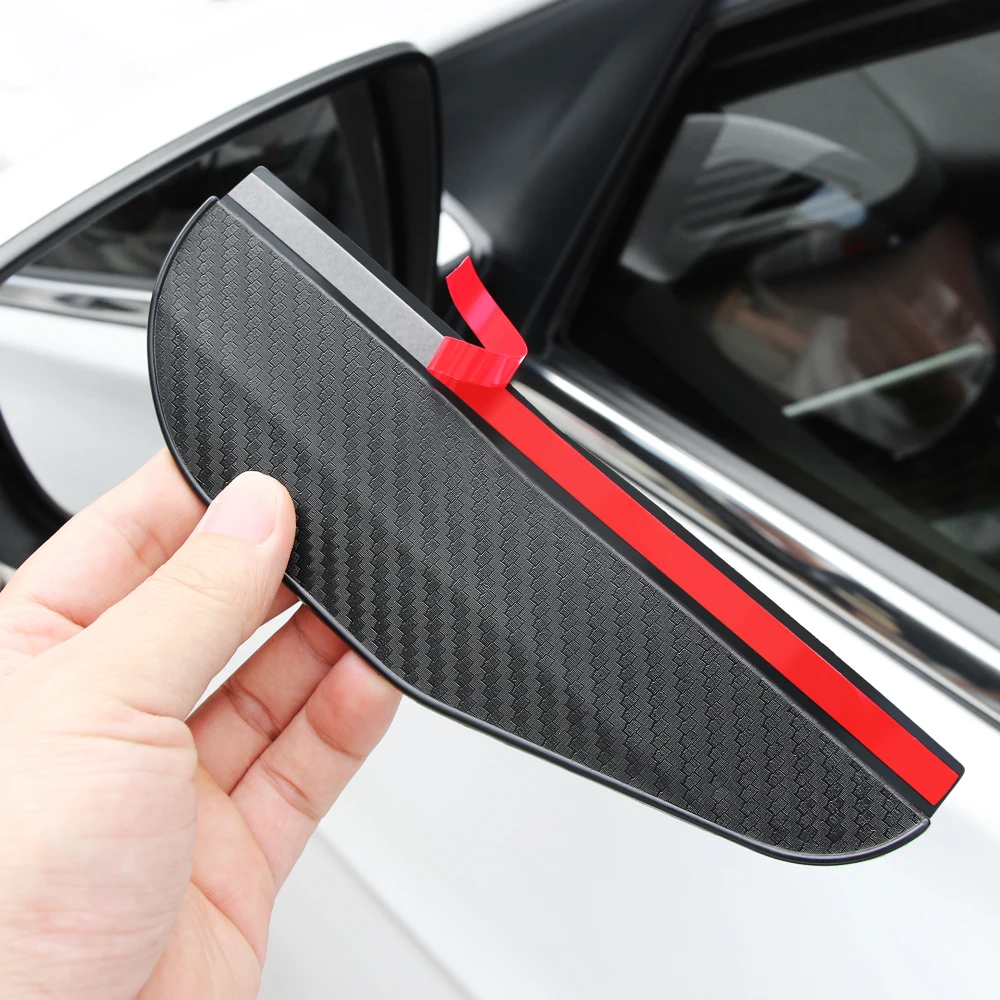 Car Accessories Carbon Fiber Look Rain Eyebrow For for geely atlas emgrand x7 ec7 citroen c4 c3 c5 berlingo picasso | Автомобили и