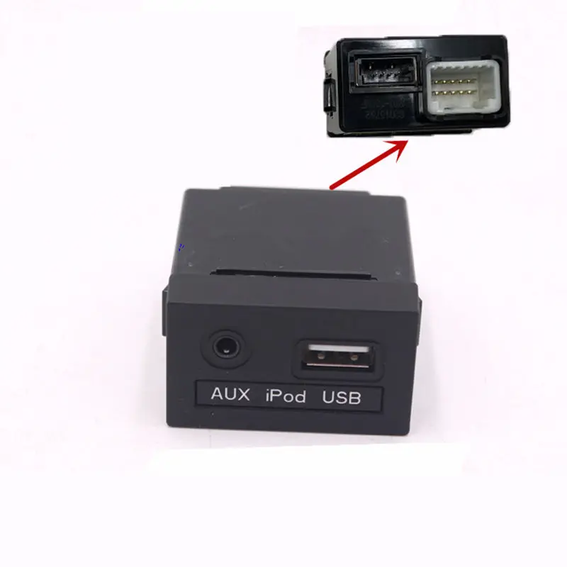Оригинальный разъем AUX USB Assy part для Hyundai Elantra 2011 2015 AVANTE MD 961203X250|Перемычки| |
