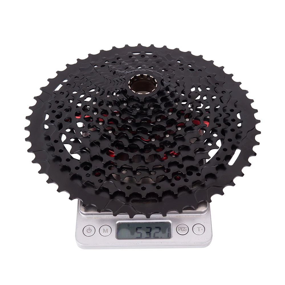 Сверхлегкая кассета MTB 12 s 9-50T XD L 12-скоростная 540 г черный серый В 9-50 т цепная