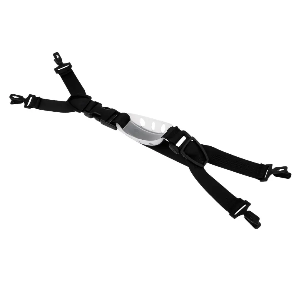 

Adjustable Chin Strap Chinstrap Lanyard Hardhat Black