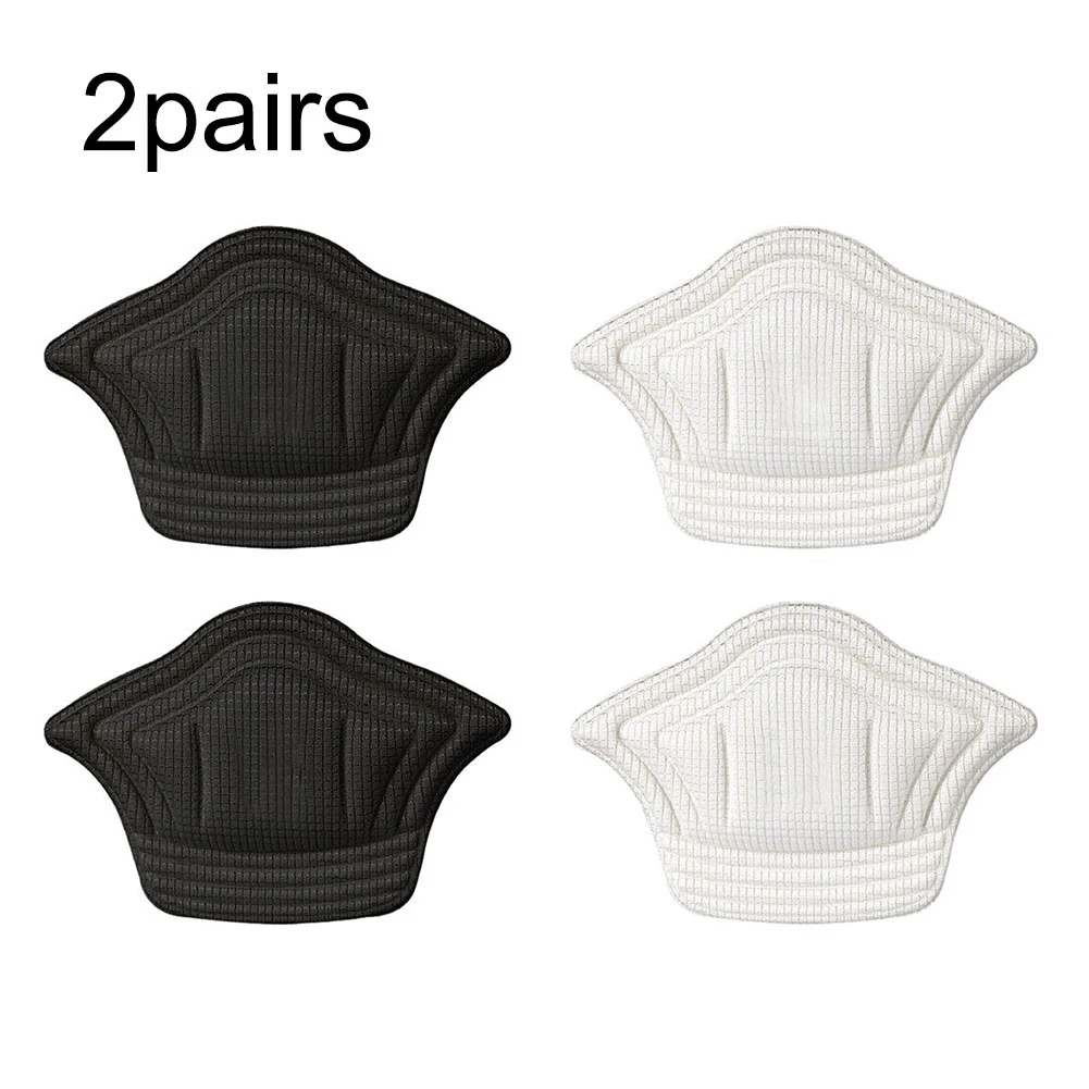

2pairs/pack Padding Relief Pressure Non Slip Soft Heel Pad For Loose Shoes Filling Anti Blister Sports Thickened Sponge Cushion