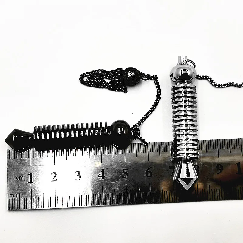 

16 section Short Pendulum for Dowsing pendants divination energy therap Pendulo Radiestesia Healing Pendule For Women Jewelry