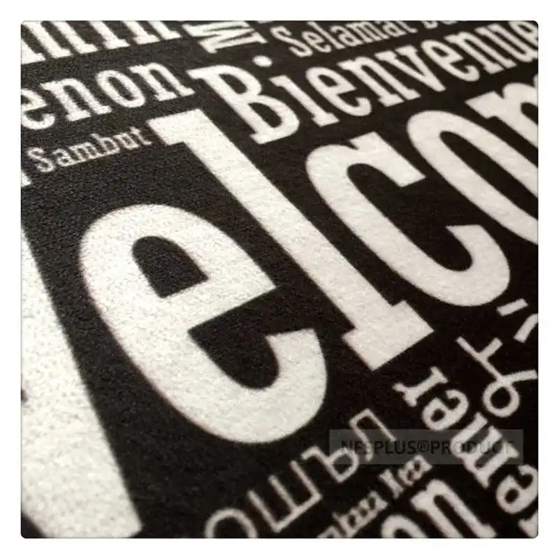 Home Decorative Door Mat Carpet Soft Comfortable Flannel Fabric Rugs Kitchen Bathroom Non Slip Floor Indoor Hallway Doormat | Дом и сад