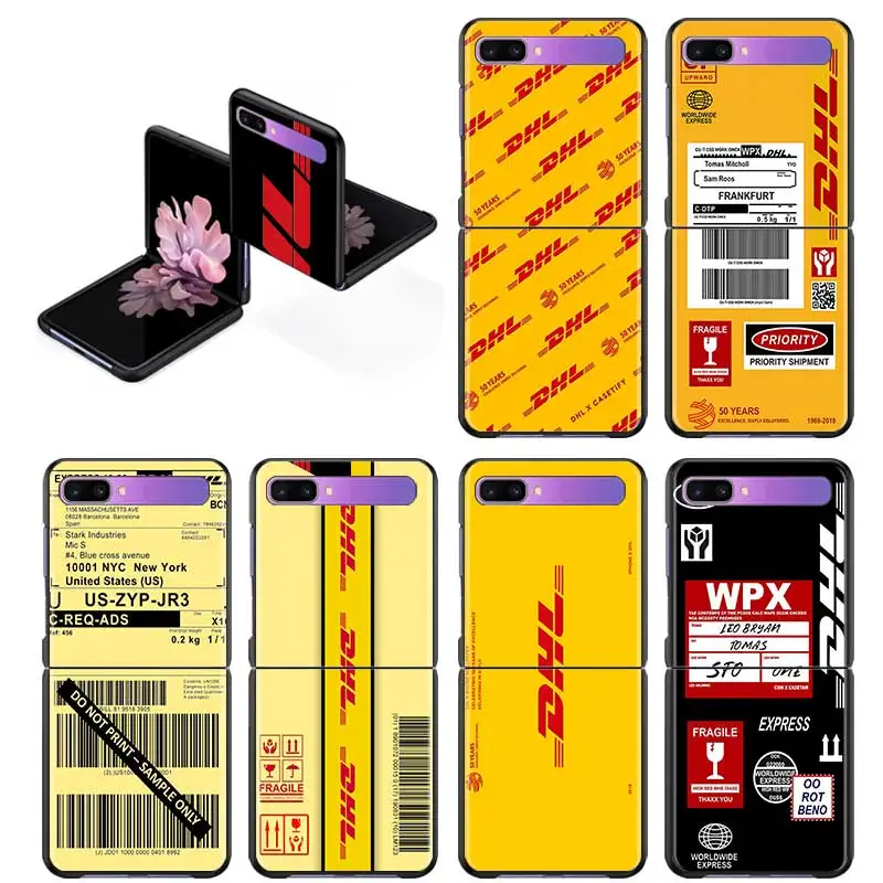 

DHL Express Cell Phone Case For Samsung Galaxy Z Flip 3 5G Z Flip3 Cover SmartPhone Hard PC Coque Fundas Capa