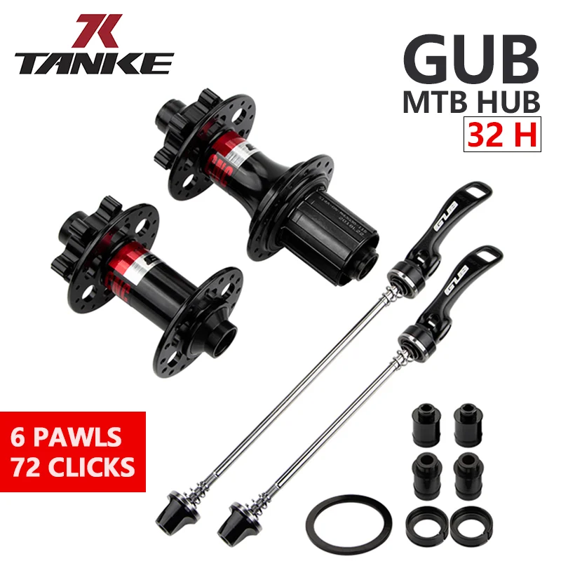 TANKE GUB велосипедная ступица MTB 32 отверстия 4 палин уплотнительный подшипник 8 11