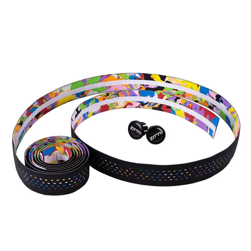 

Road Bike Straps Breathable Sweat-absorbent High Quality Shockproof Shockproof EVA PU Handlebar Bicycle Handlebar Tape