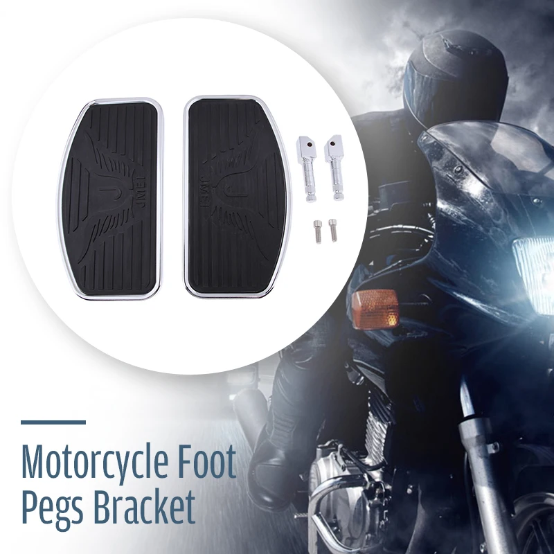 Мотоцикл заготовка MX широкая ножная Peg педаль для Honda VTX 1300/1800 Boulevard /Intruder 9.4x4.9x0.6 ″