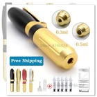 0,30,5 мл высокое давление Гиалуроновая кислота ручка высокая плотность металла для против морщин лифтинг губ гиалурон пистолет распылитель гиалуроновая ручка