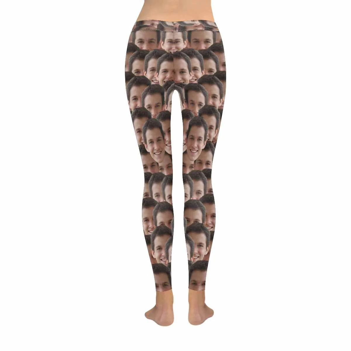 

Custom Face Love Shape Low Rise Leggings