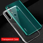 Чехол для Huawei Y6P, высококачественные тонкие мягкие прозрачные чехлы из ТПУ для телефонов Huawei Y7P Y8P, чехлы для телефонов