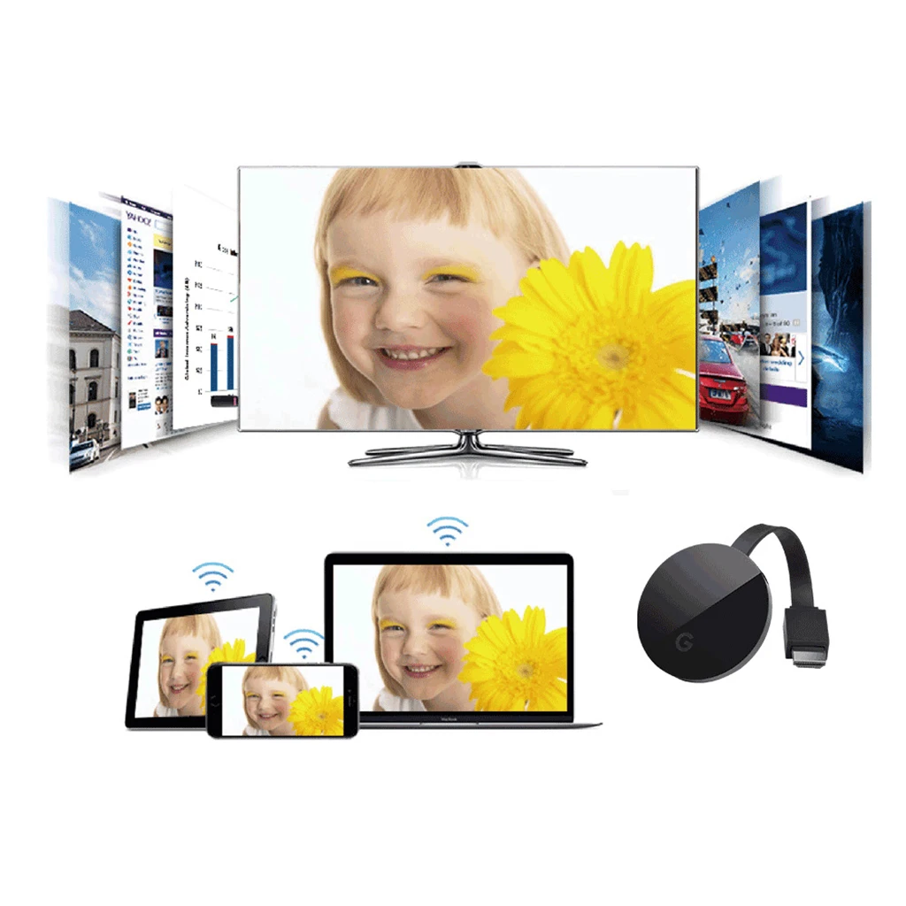 G7S 2 4G WiFi беспроводной дисплей ключ 4K HDMI адаптер видео приемник для iOS iPhone Mac/Android