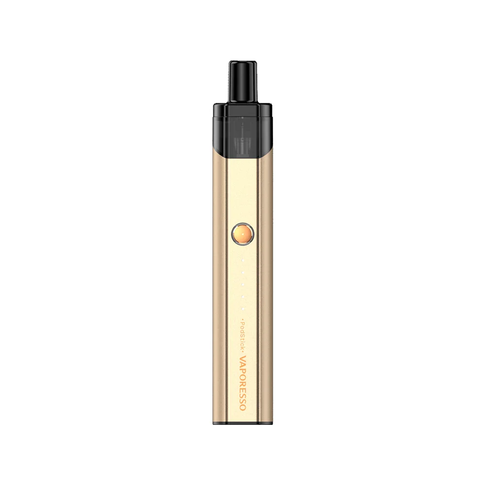 Золотой Vaporesso Podstick Vape комплект с аккумулятором 900 мАч и 2 мл Pod Ом/Ом электронная сигарета испаритель vs Vinci Mod/Drag nano - Цвет: Золотой