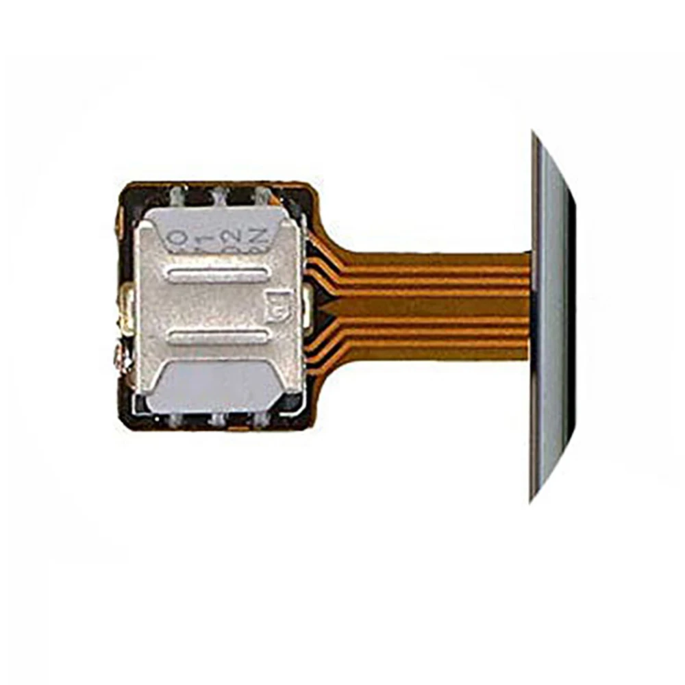 Двойной адаптер для MicroSD Micro SIM карты гибридный двойной Android удлинитель 2 микро