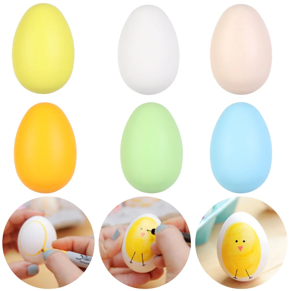 12 шт. детские пасхальные яйца ручная роспись | Игрушки и хобби