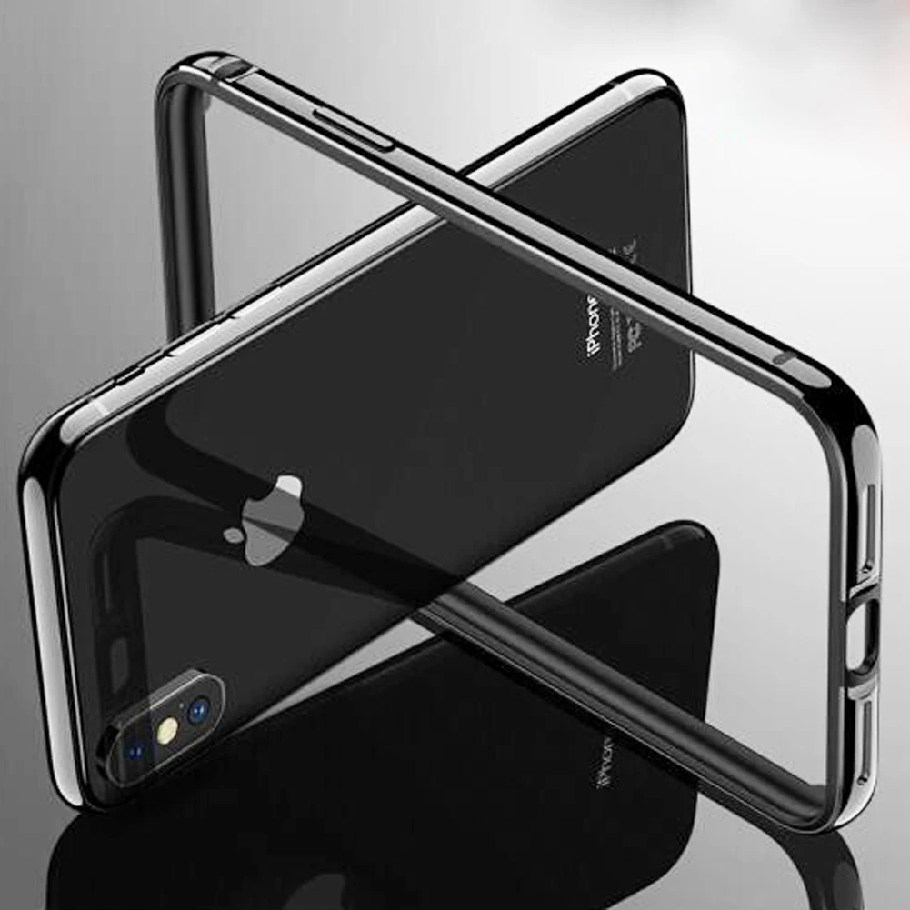 Зеленый алюминиевый бампер 6D с металлическим покрытием для iPhone 11 Pro Max роскошный