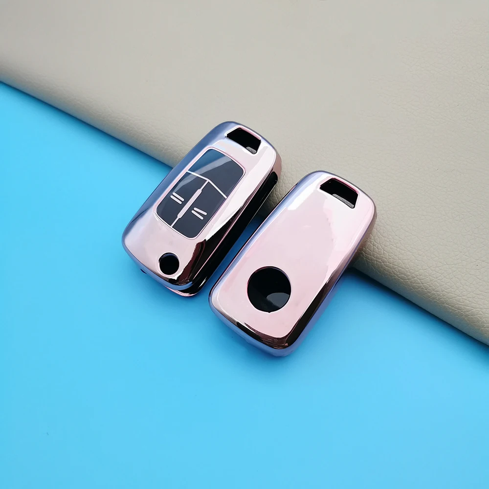 

Новейшая крышка автомобильного ключа из ТПУ, 2 кнопки, капот, совместимый с Vauxhall для Opel Corsa Astra Vectra Sinum, автозапчасти с пультом дистанционного ...