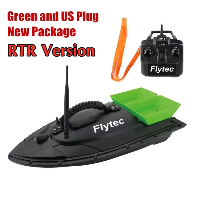 RTR and US Plug Flytec 2011-5 Инструмент для рыбалки Smart RC Умная Приманка Лодка Игрушка Цифровая Автоматическая Модуляция Частоты Дистанционное Радиоуправление Устройство для Рыбы Игрушка - Цвет: RTR and US Plug