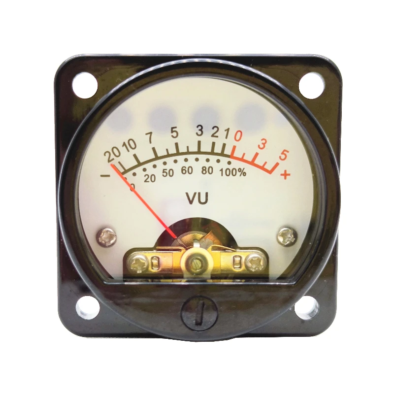 

35 мм усилитель VU Meter уровень аудио дБ плата драйвера громкости с белой подсветкой