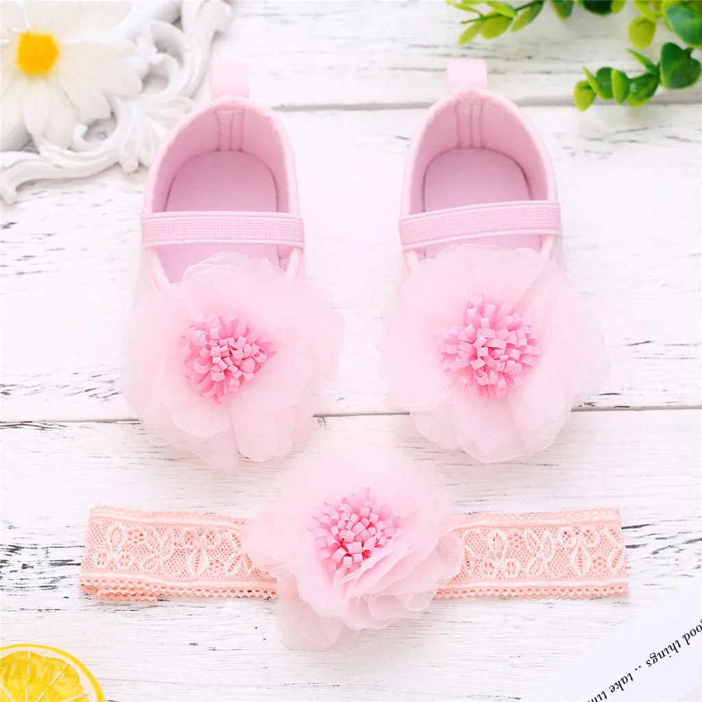 2020 г. Модная обувь для новорожденных девочек 1 шт. пояс волос + Цветочная