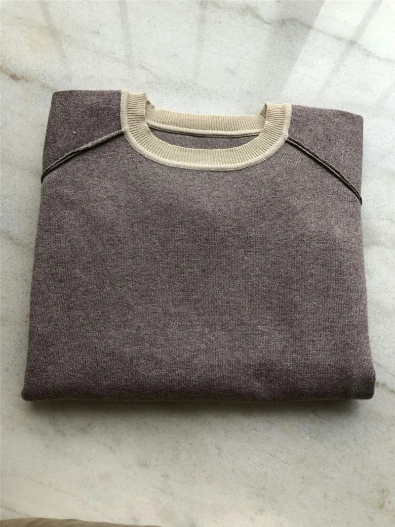 Женский Повседневный вязаный комплект из двух предметов модные теплые зимние