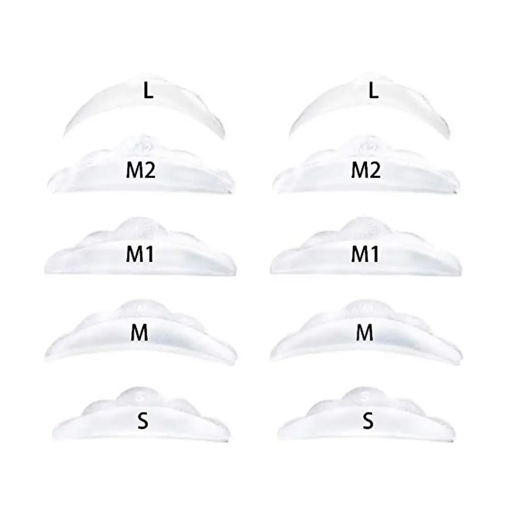 Professional 100 Bags Recycling eyelash perm rods M M1 M2 silicone eyelash perm rods for eyelash perm Eyelash Extension tools