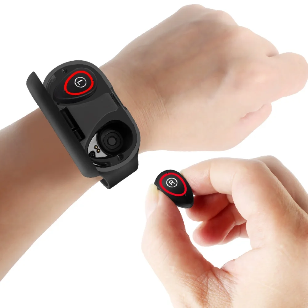 Умные часы M1PRO UI наушники 2 в 1 Bluetooth 5 0 спортивный деловой браслет фитнес-трекер