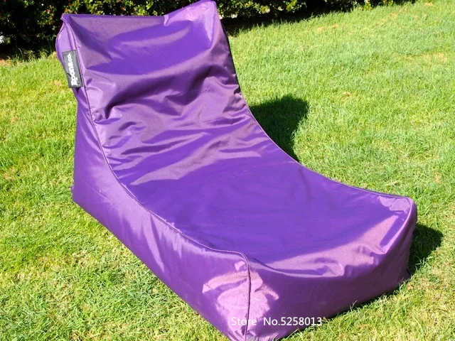 purple Открытый пляж Расслабляющий кресло мешок, гостиная темно-серый beanbag диван - Цвет: purple