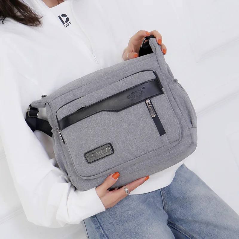 Брендовые Новые мужские повседневные сумки через плечо мужская сумка-мессенджер