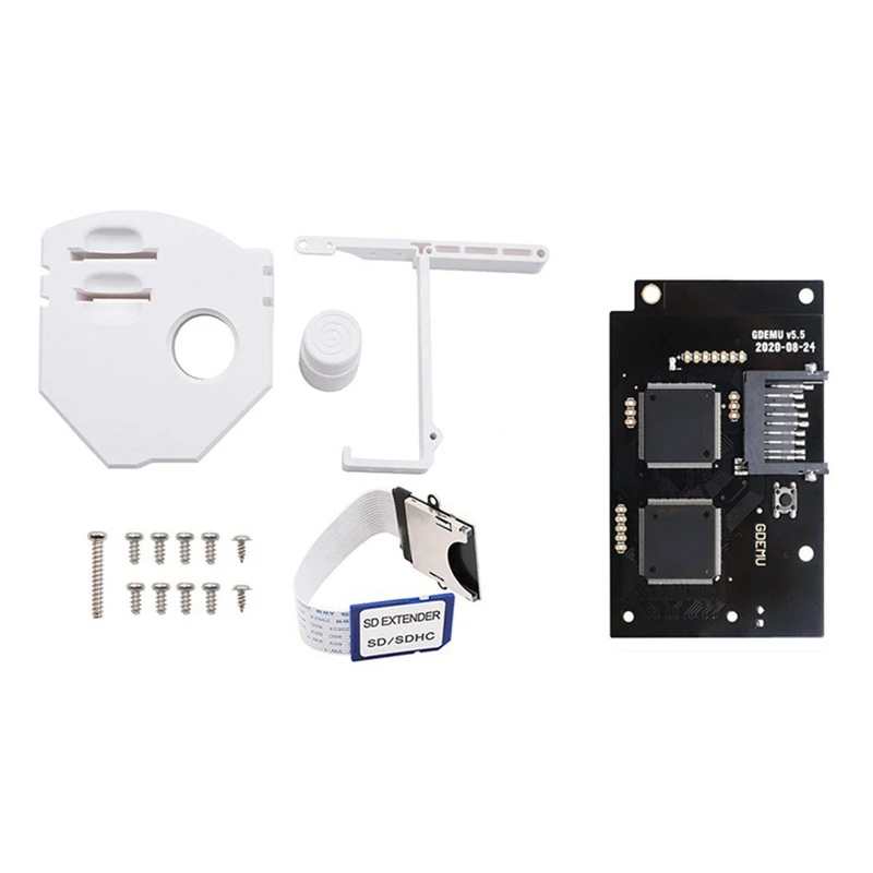 

Optical Drive Simulation Board for GDEMU V5.5 for SEGA DC Game Consoles and Remote SD Card Mount Kit for GDEMU