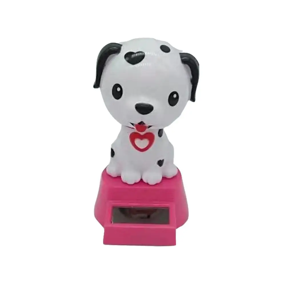 

Auto DIY Decor Doll Solar Shaking Head Automatically Doll Swinging Dog Car Decor Cartoon Doll Interior Kids Toys Gift Universal