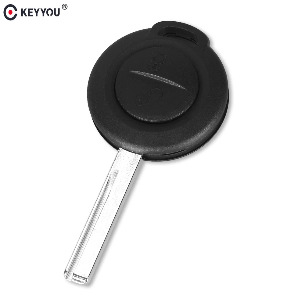 KEYYOU New 2 Button Key Fob Shell For Mitsubishi Colt Warior Carisma Spacestar BTN Remote Case Uncut Blade | Автомобили и