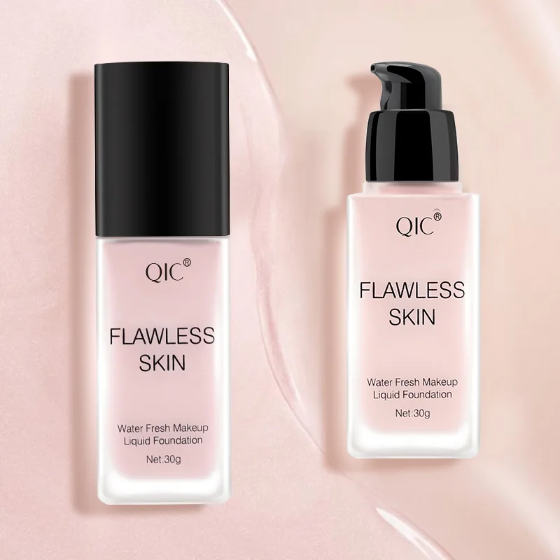 

Professional Concealing Make up Liquid Long-lasting Cosmetics Brighten Whitening Moisturizing Base Face Foundation