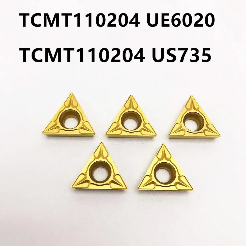 TCMT110204 VP15TF UE6020 US735 новый высококачественный карбидный фрезерный станок с ЧПУ TCMT