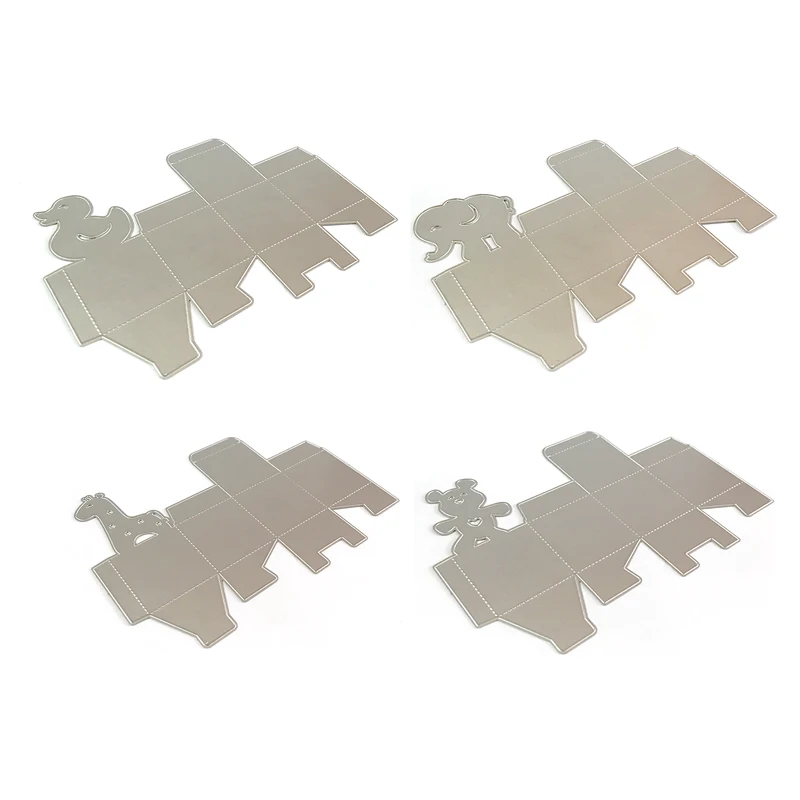 

Animal Box Wedding Metal Cutting Dies For Scrapbooking Stencils Bag DIY Paper Album Cards Making Embossing Folder