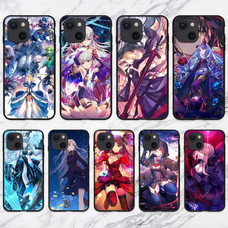

Чехол для телефона Fate Grand Order для iPhone 11 12 Mini 13 Pro XS Max X 8 7 6s Plus 5 SE XR
