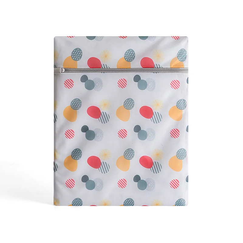 40 x 50 cm Молнии сетки мешки для стирки белья стиральная машина Защитная Сетчатая Сумка для нижнего белья носки складные бар стиральная сумка - Цвет: 40 x 50 cm
