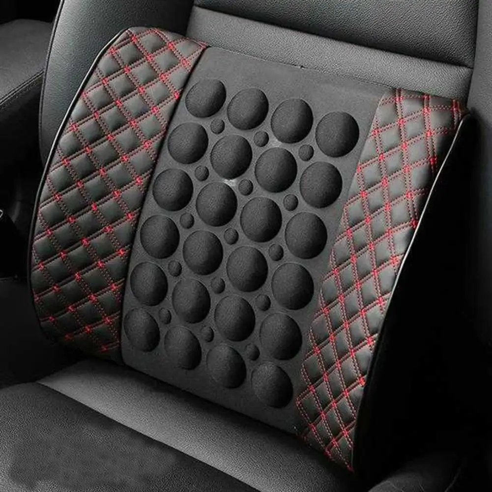 

Автомобильный Электрический Массаж Подушка автомобиля спинки сиденья поддержка поясницы подушка Массажер