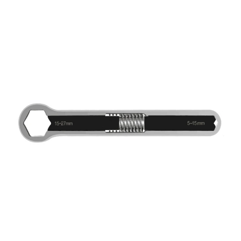 

Multifunction Adjustable Wrench Double Head Spanner Universal Repair Hand Tools HX6C