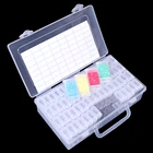 64128 сетчатый пластиковый ящик, коробка для хранения, коробка для лекарств, коробка для хранения алмазной живописи, коробка для хранения вышивки, аксессуары для ювелирных изделий, инструменты